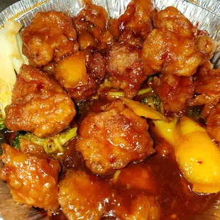 Orange chicken