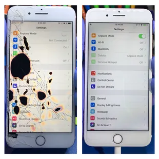 Another satisfied iPhone 7 Plus Customer. $120, 1 year quality warranty and includes sales tax. Thanks Ms. Sabrina for choosing Pandafixx!