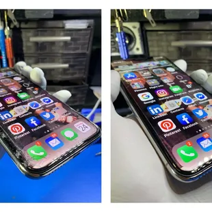iPhone X Genuine Refurbish OLED Screen replaced! Beautiful! $230 6 month warranty