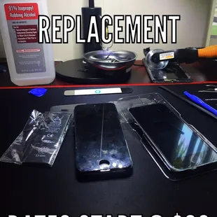 We provide quality and great prices. All LCD Screens include 3 month accidental damage replacement and 1 year quality warranty.