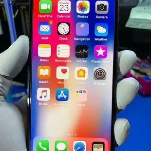 Fixed Iphone X Screen