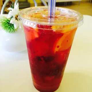 Orange Raspberry Green Tea