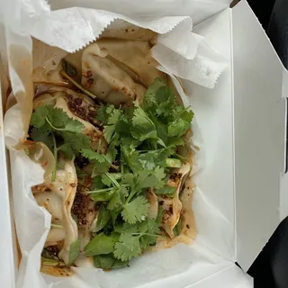 Hot Chili Oil Dumplings
