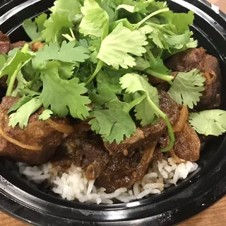 Pork Belly Hun Lay and Rice