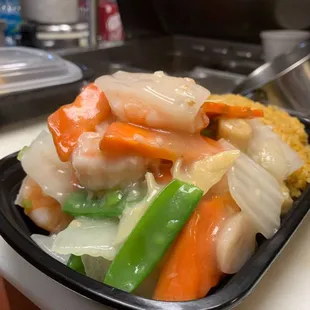 Shrimp W Chinese Vegetables