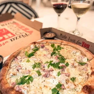 Cordon bleu pizza of the week