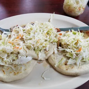 a plate of food
