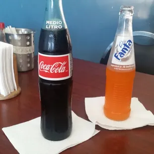 I love the taste of the soda out of a bottle.