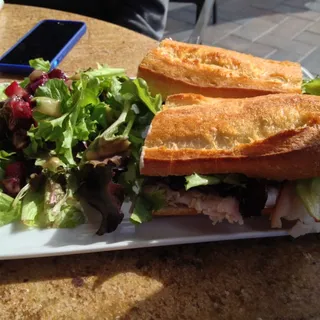 Turkey and Brie Sandwich