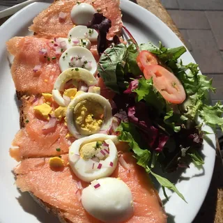 Smoked Salmon Tartine