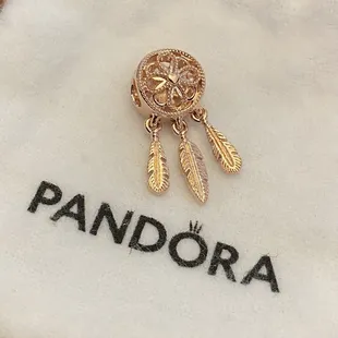 Rose gold dream catcher