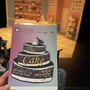 Jan 2022: the Cake, another incredible Pandora Production. Written by Bekah Brunstetter (This Is Us)