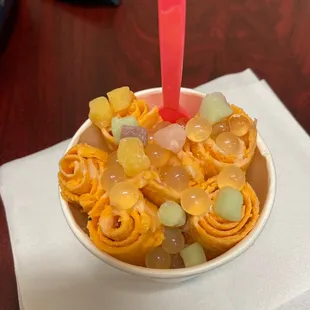 8. Tai Chi Rolled Ice Cream