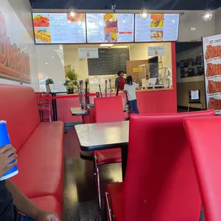 Inside dining