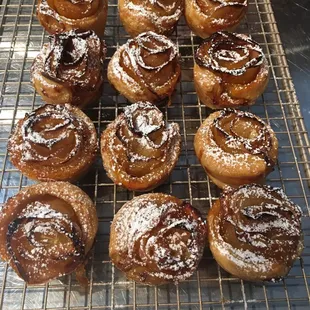 food, dough desserts, donuts