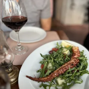 Octopus salad