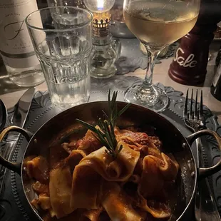 Pappardelle Al Ragu Di Agnello