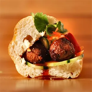 Meatball Bahn Mi