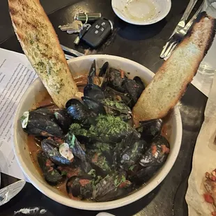 Sautéed Mussels