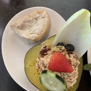 Acorn Squash with House Made Chicken Salad