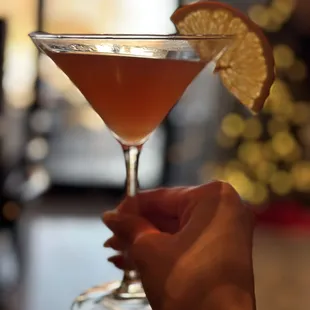 blood orange cocktail