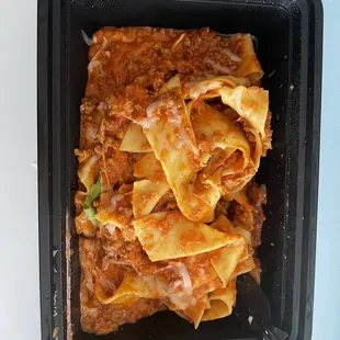 Pappardelle Bolognese