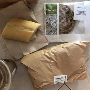 Chocolate Chip Cookie, Melted White Cheddar and Steak Sandwich, Madagascar Vanilla Almond Milk Cold Brew