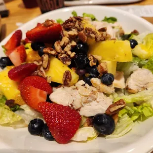 Strawberry Chicken salad
