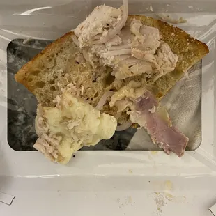 Absolutely disgusting. Chicken Frontega panini. Ice cold. Unmelted cold cheese. Chicken skin and a ball of inedible fatty meat.