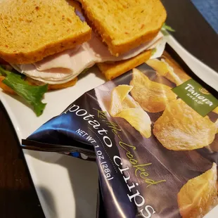 Bacon Turkey Bravo Sandwich.