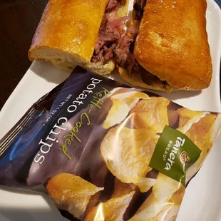 Steak White Cheddar Panini.