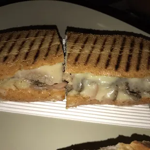 Steak &amp; cheese panini