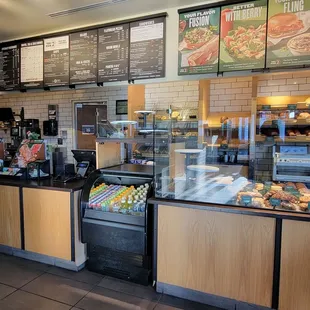 donuts, interior