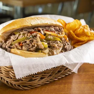 Philly Cheese Steak Sandwich