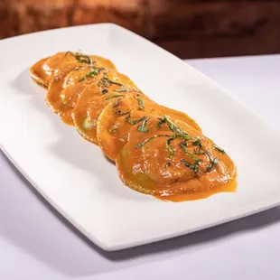 Vegan Spinach Ravioli