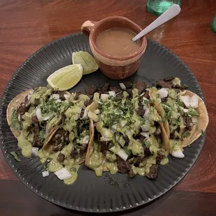 Bistec Mini Tacos