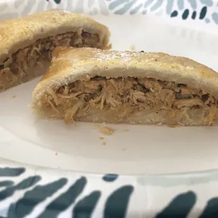 Chicken Empenada (cut open)