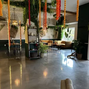 a view of the lobby