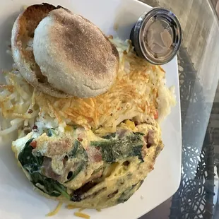 Kitchen sink omelette