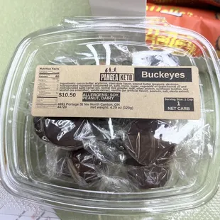 Buckeye Candies! Only 1 Net Carb!