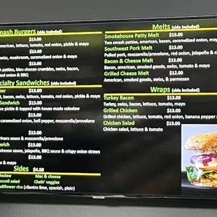 Menu [1 of 3] as of 2 April 2023