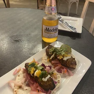 Blackened Snapper Tacos