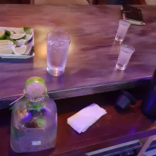 a person sitting at a table