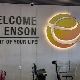 Located inside the Enson Market