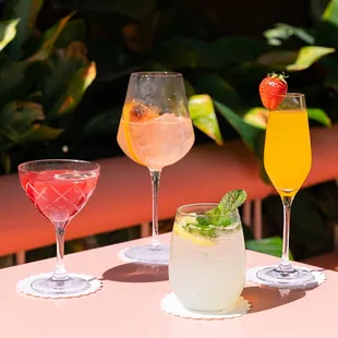 Some of our delicious cocktails!