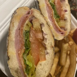 Italian Po Boy Sandwich