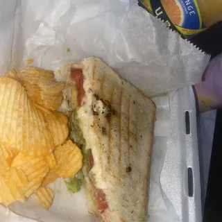 Turkey Avocado Panini