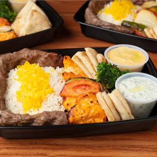 Combo KA-BOX: half all-natural, seasoned ground beef and half ABF chicken (Order in multiples of 2)