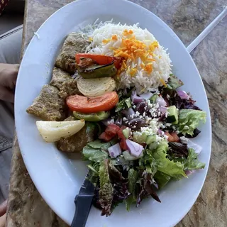 Grass Fed Lamb Barg Kabob