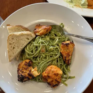 Pesto Linguine With Chicken